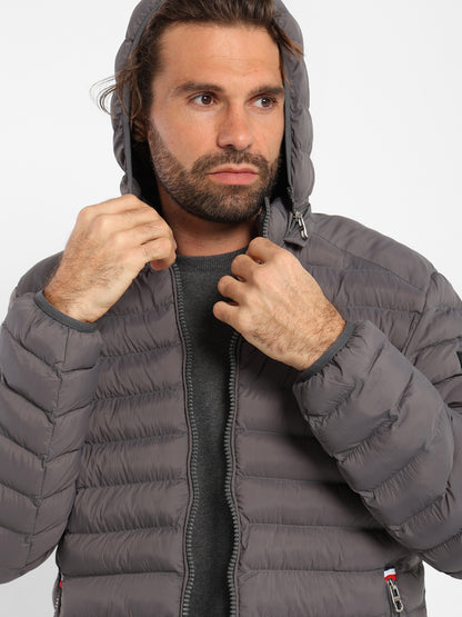 Mock Neck Parka Jacket