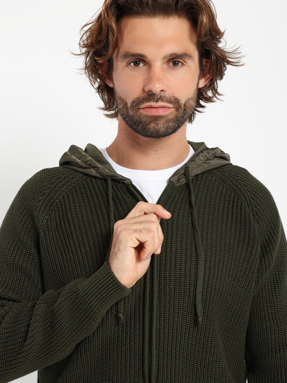 Hoodie Jacket Structured Pullover