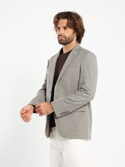 Pied de Poule Patch Pocket Blazer