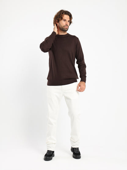 Basic Round-Neck Pullover