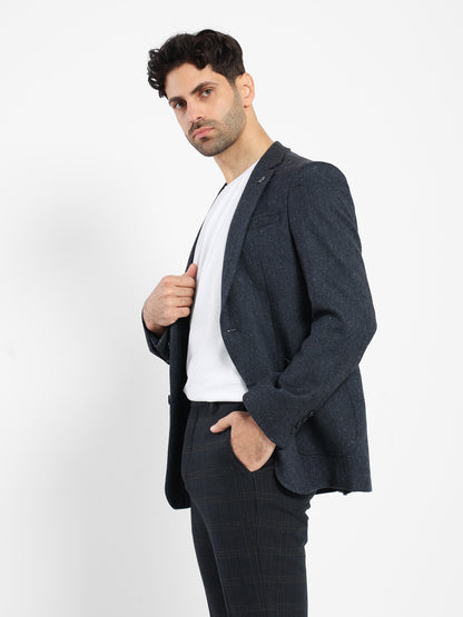 Herringbone Patch Pocket Blazer