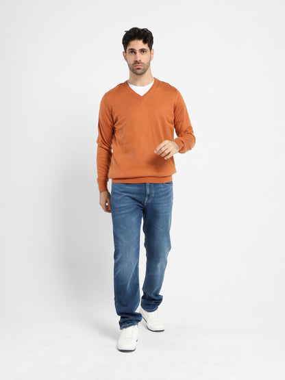 Basic V-Neck Pullover