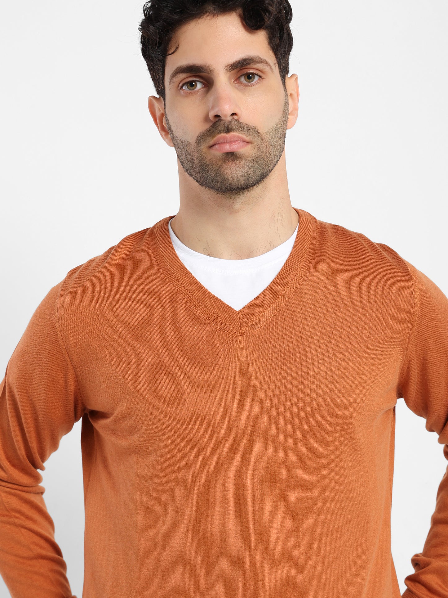 Basic V-Neck Pullover