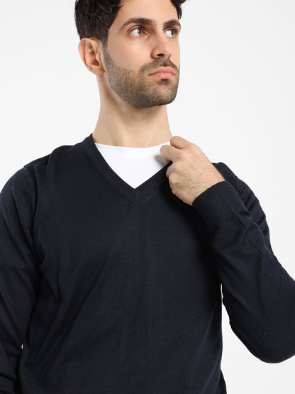 Basic V-Neck Pullover