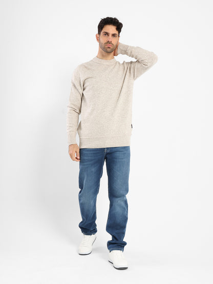 Oversized Round-Neck Pullover