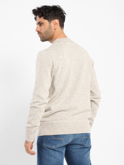 Oversized Round-Neck Pullover