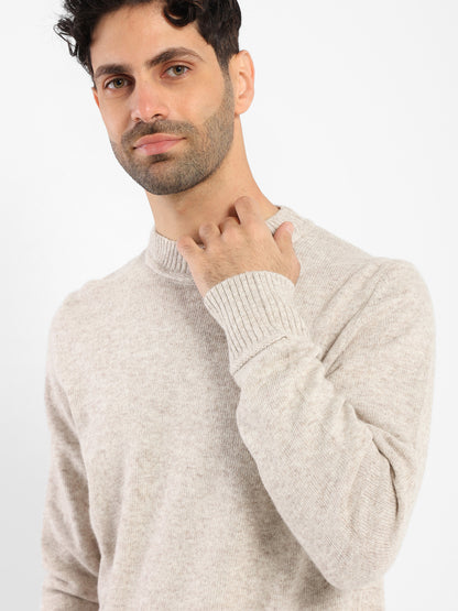 Oversized Round-Neck Pullover