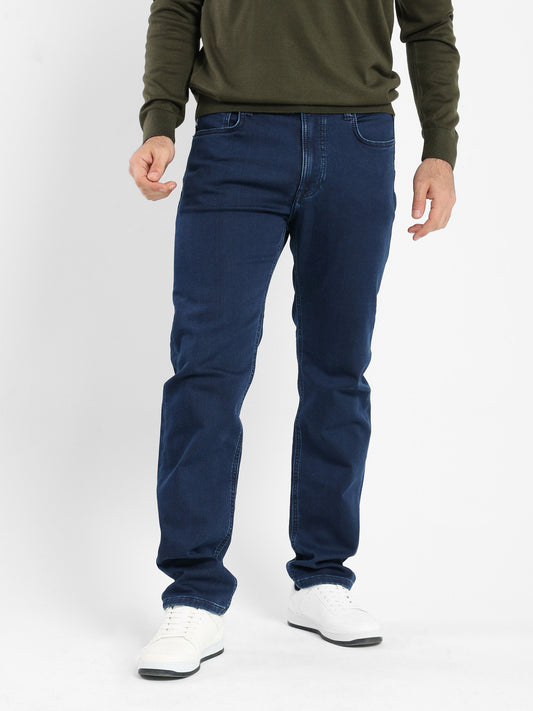 Denim Pants with Stretch Panel