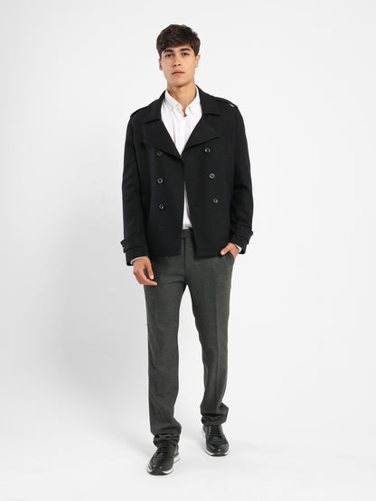 Double-Breasted Wool Jacket