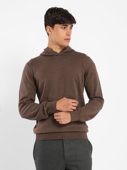 Hoodie Knit Sweater
