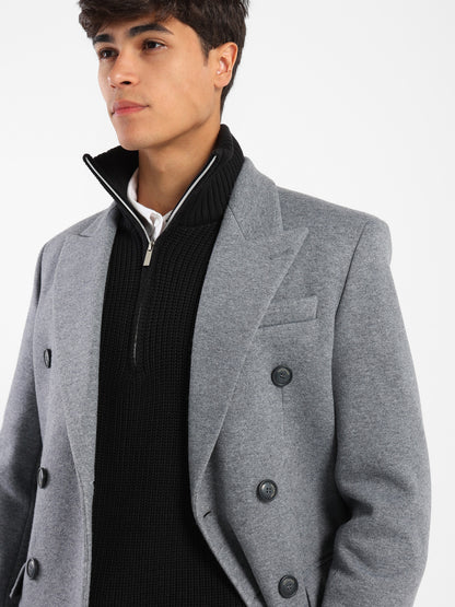 Double-Breasted Coat