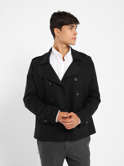 Double-Breasted Wool Jacket