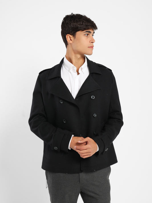 Double-Breasted Wool Jacket