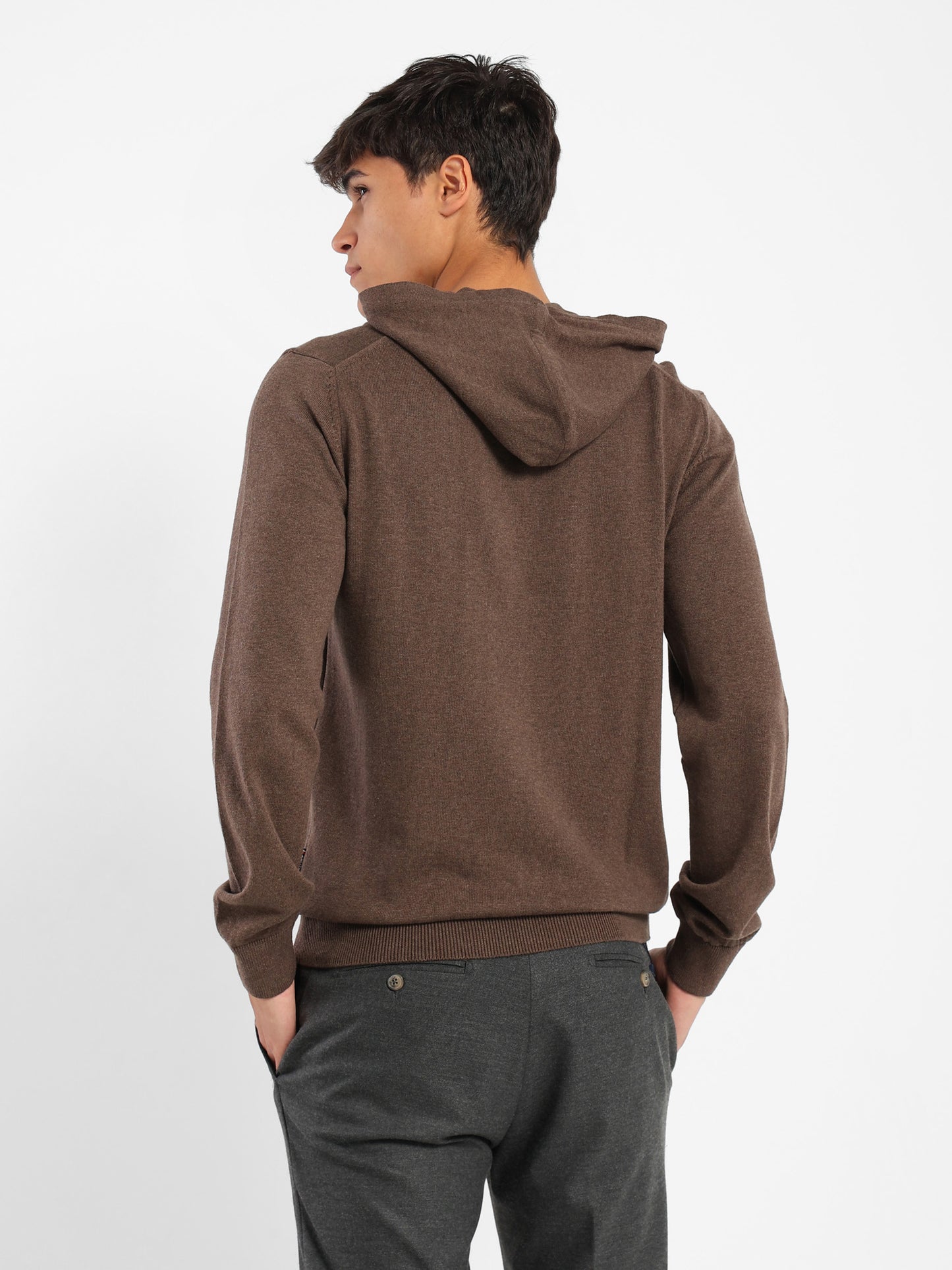 Hoodie Knit Sweater