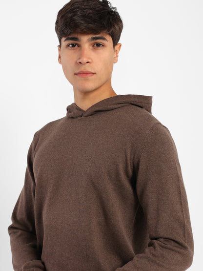 Hoodie Knit Sweater