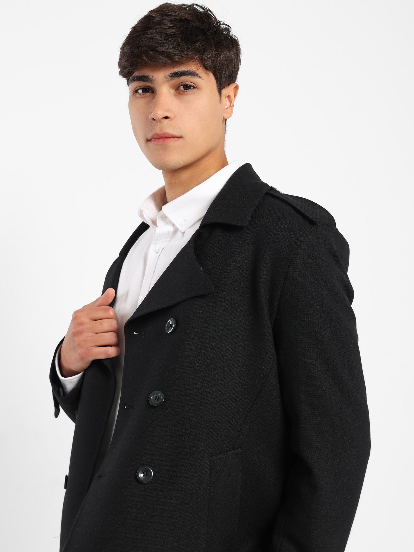 Double-Breasted Wool Jacket