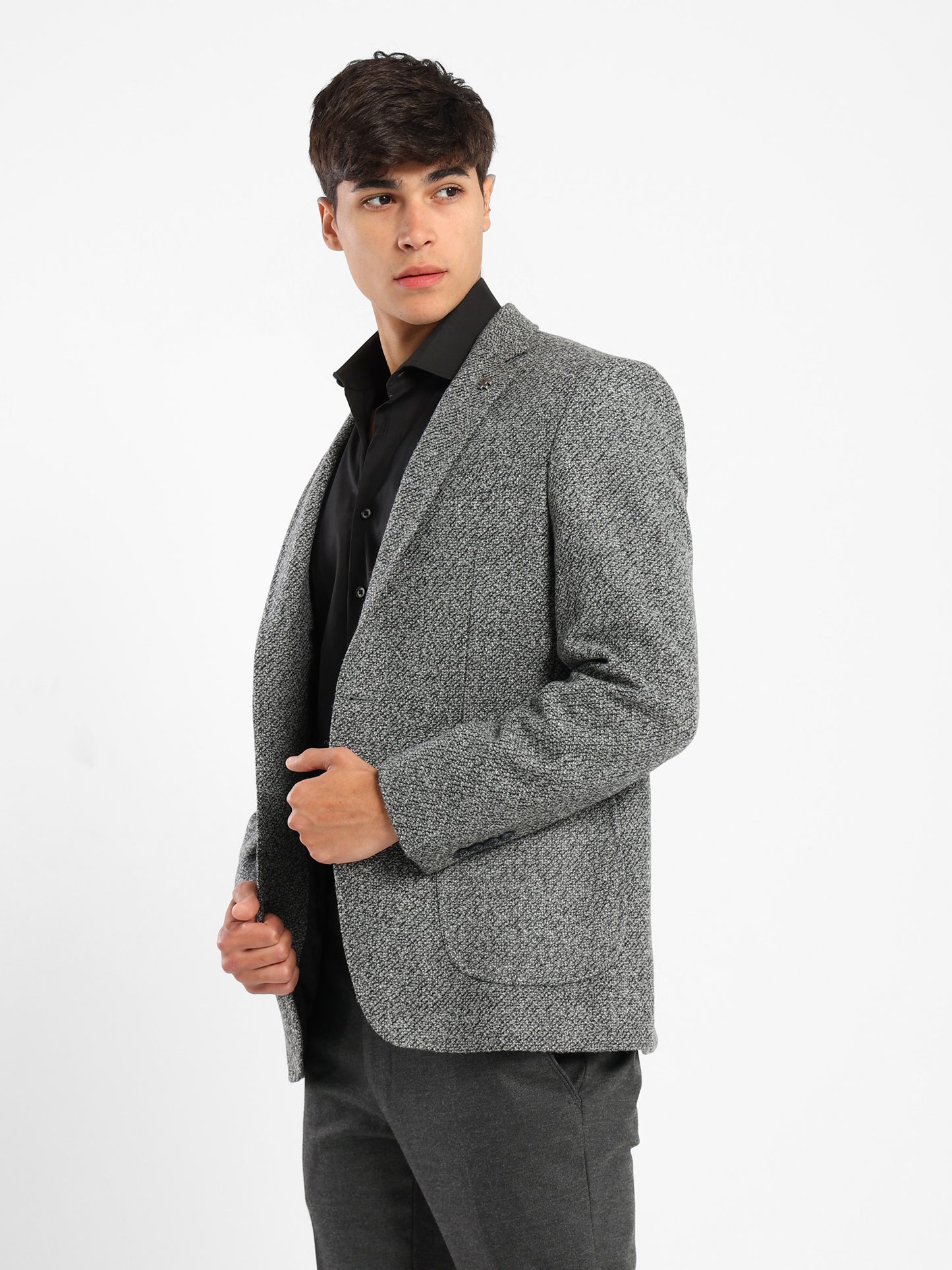 Tweed Patch Pocket Blazer