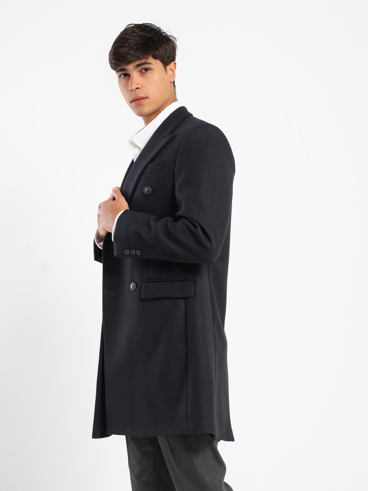 Double-Breasted Coat