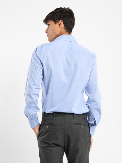 Italian Collar Long-Sleeve Shirt