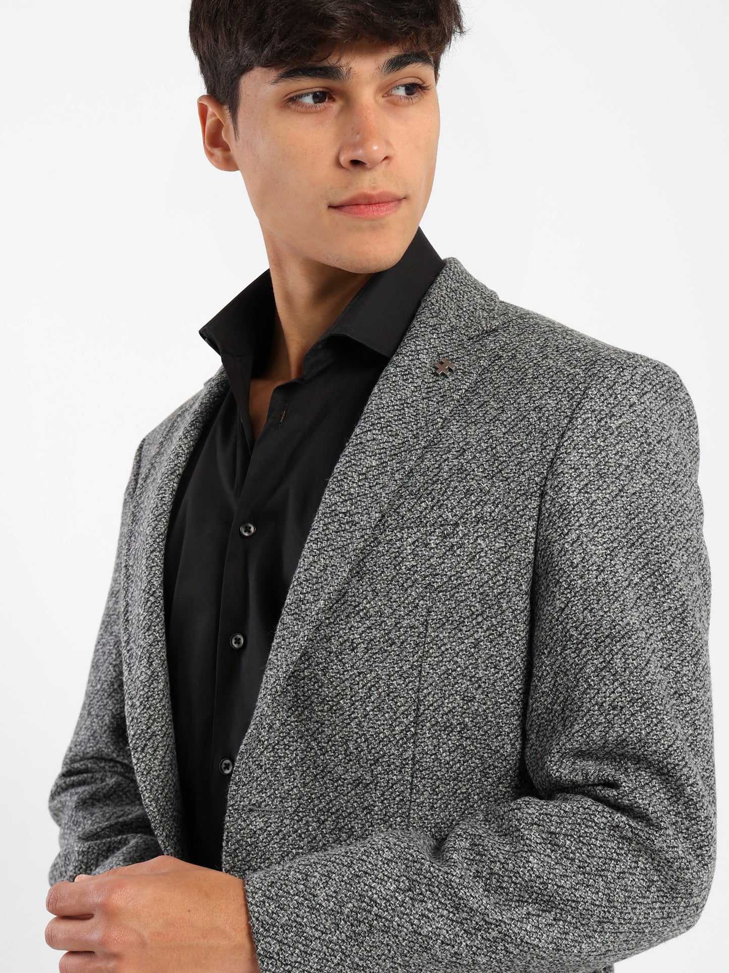 Tweed Patch Pocket Blazer