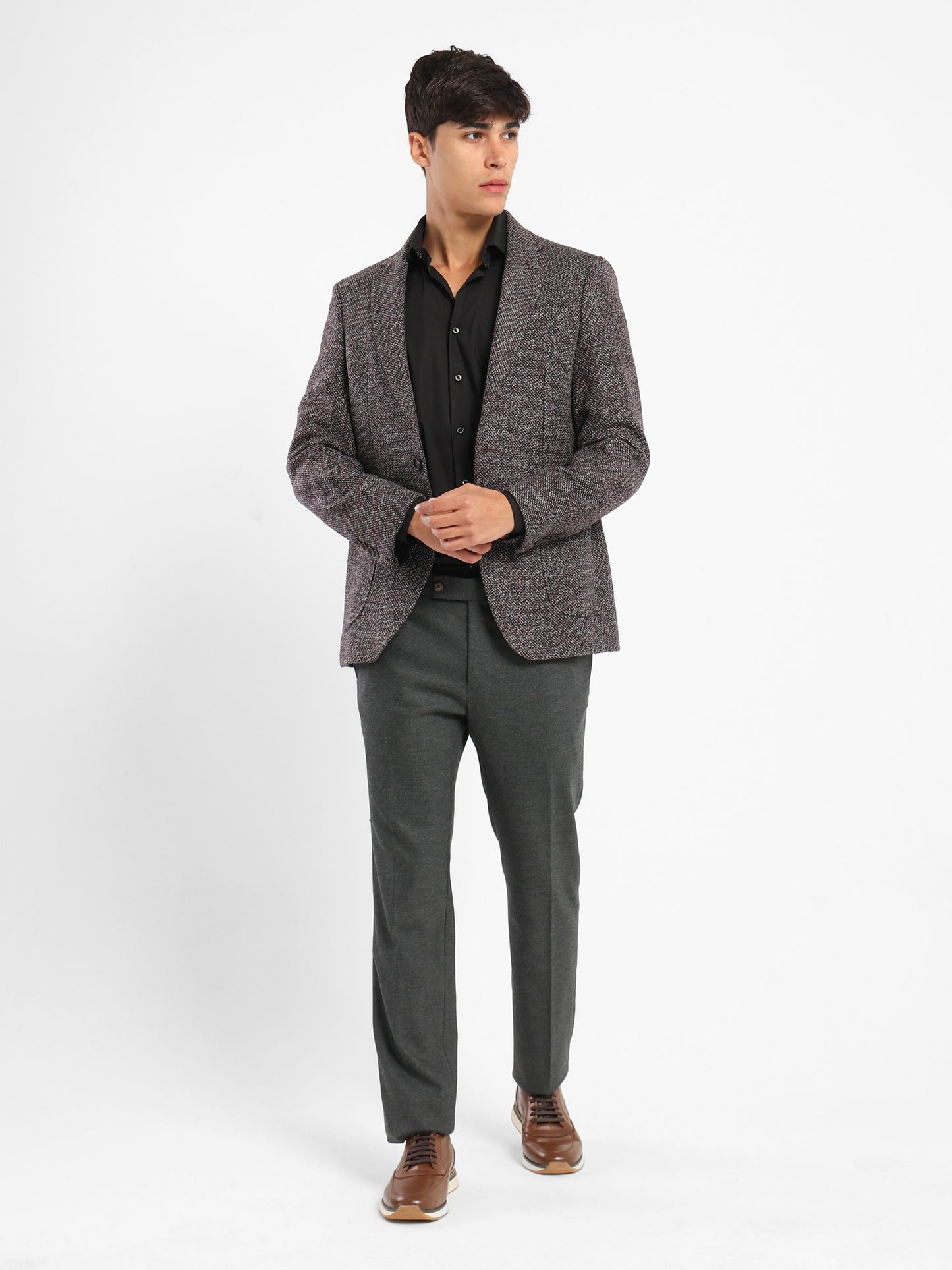 Tweed Patch Pocket Blazer