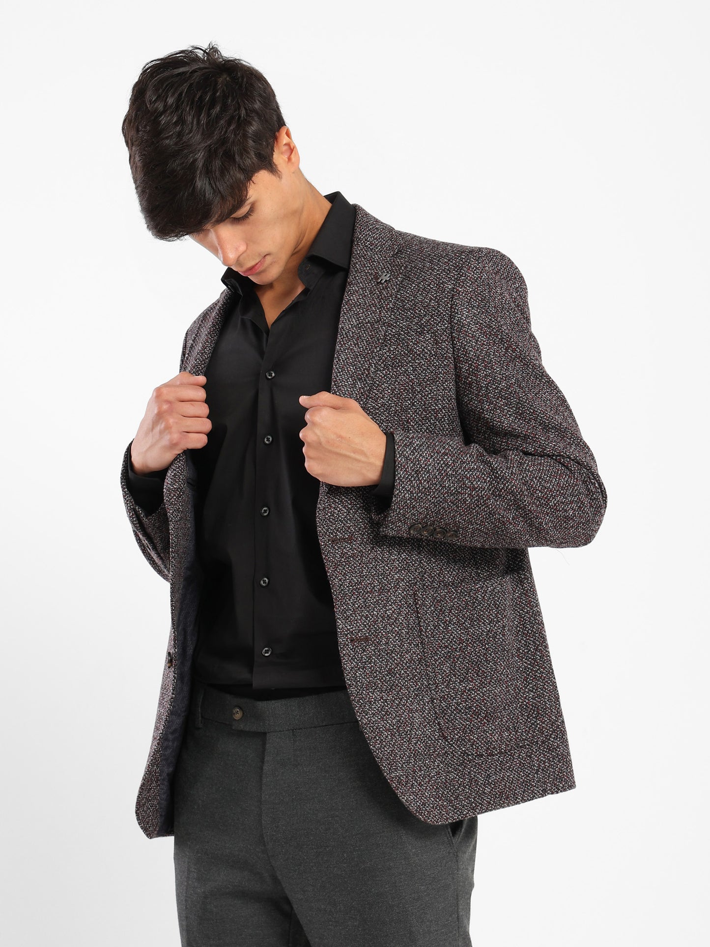 Tweed Patch Pocket Blazer