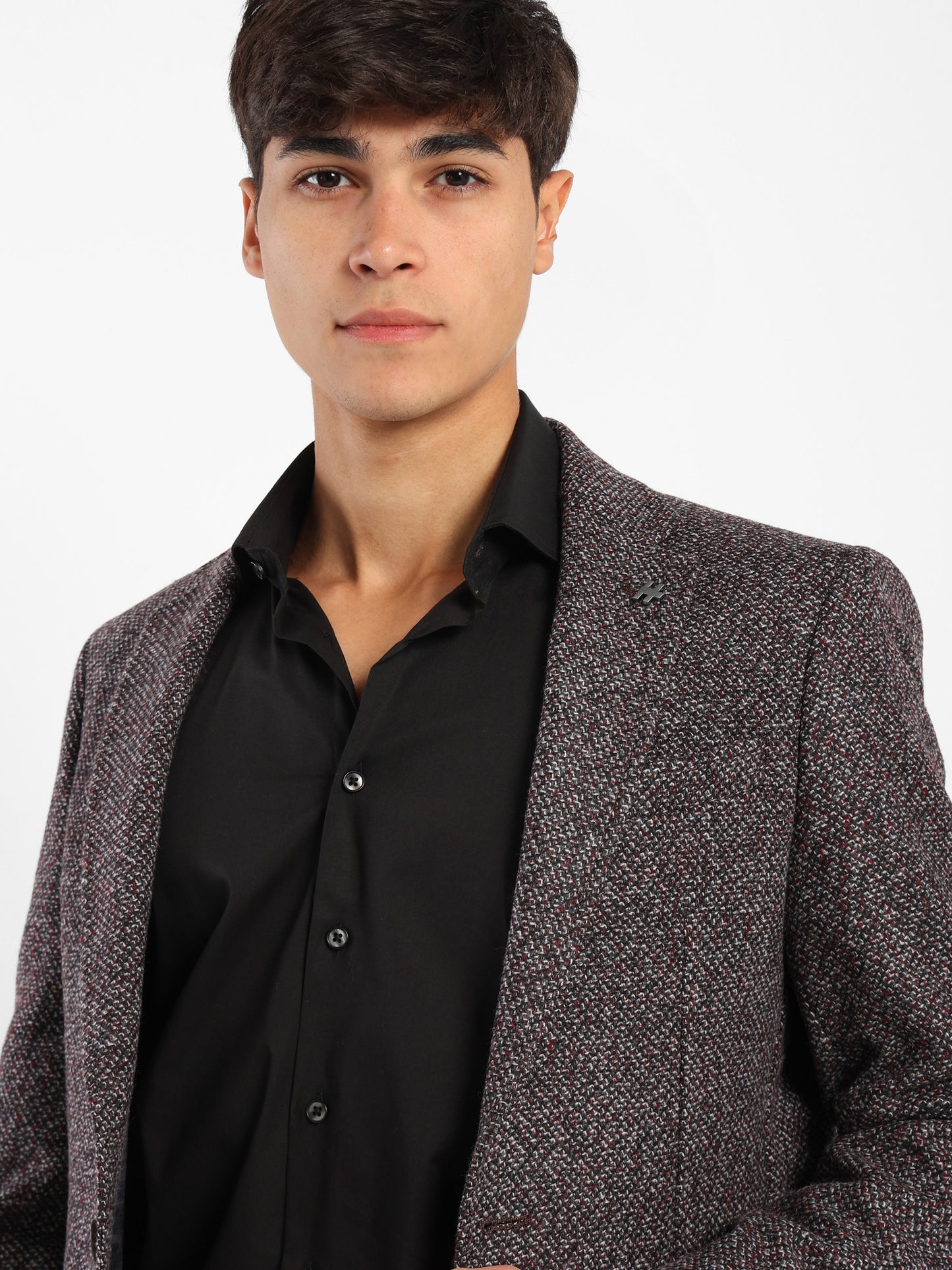 Tweed Patch Pocket Blazer