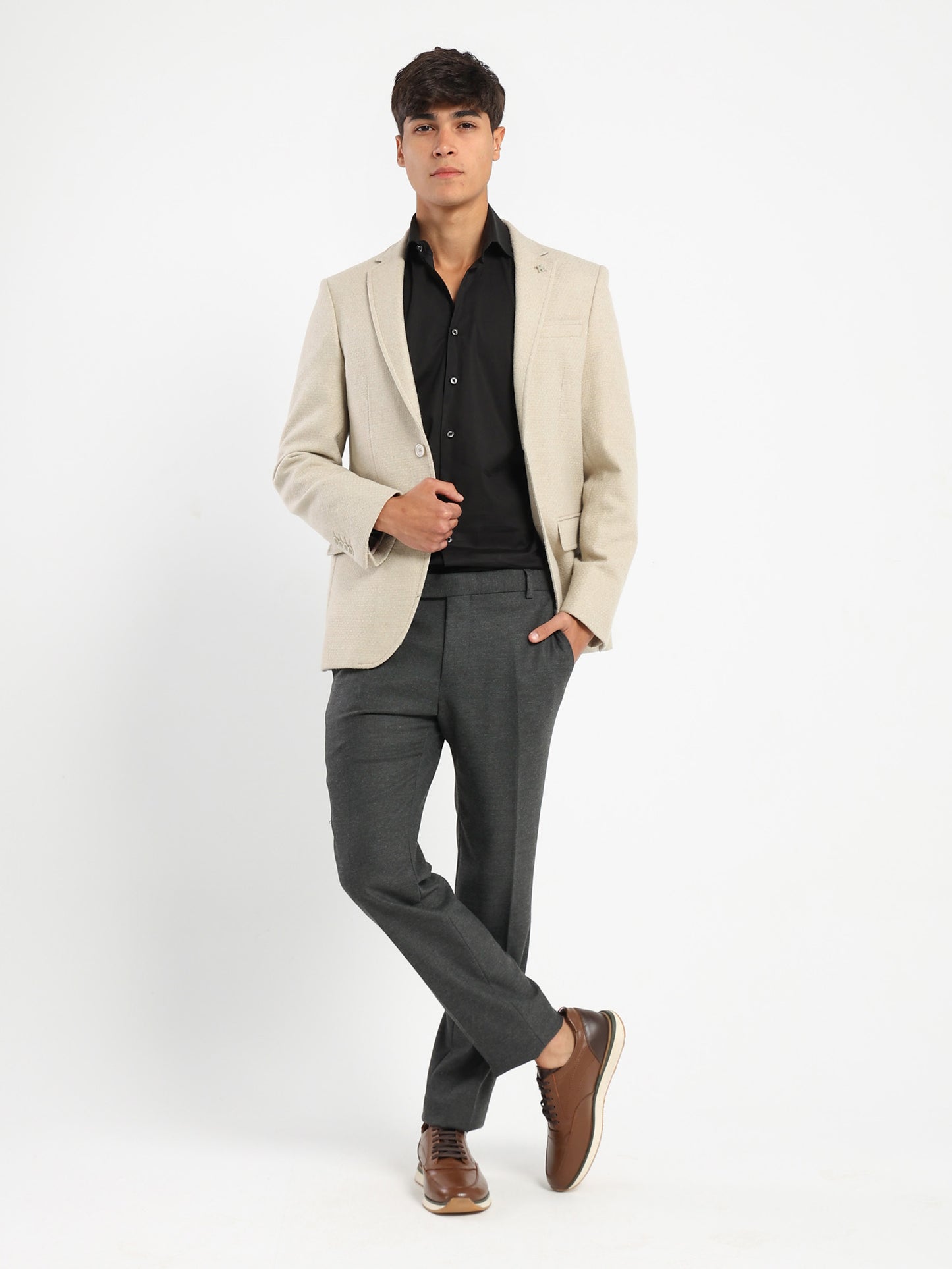 Structured Flap Pocket Blazer