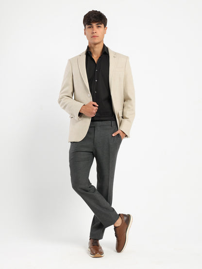 Structured Flap Pocket Blazer