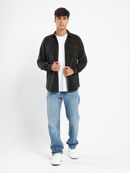 Modern Fit Button-Down Shirt
