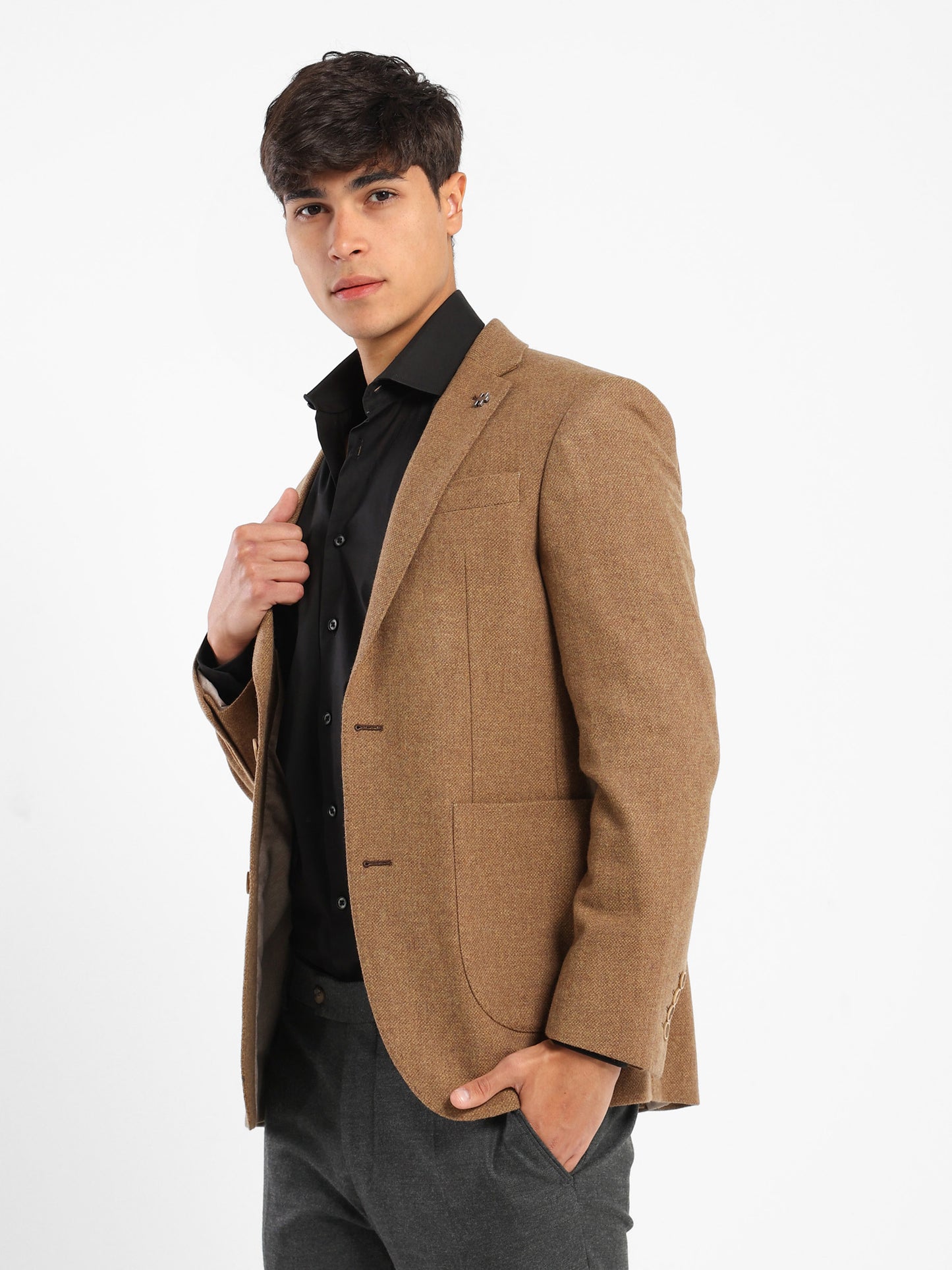 Wool Patch Pocket Blazer