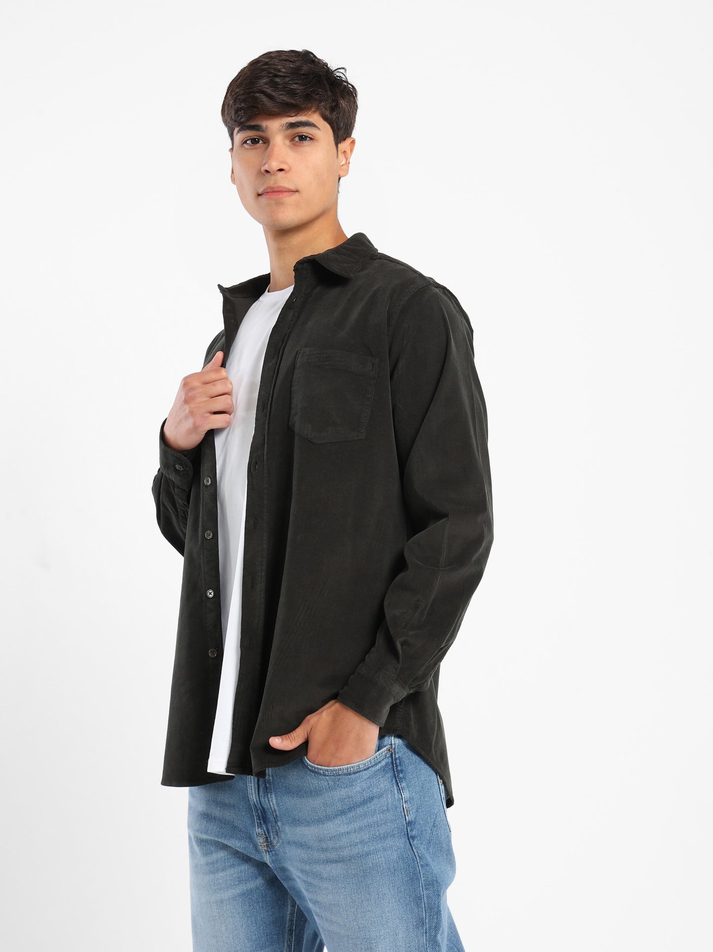 Modern Fit Button-Down Shirt