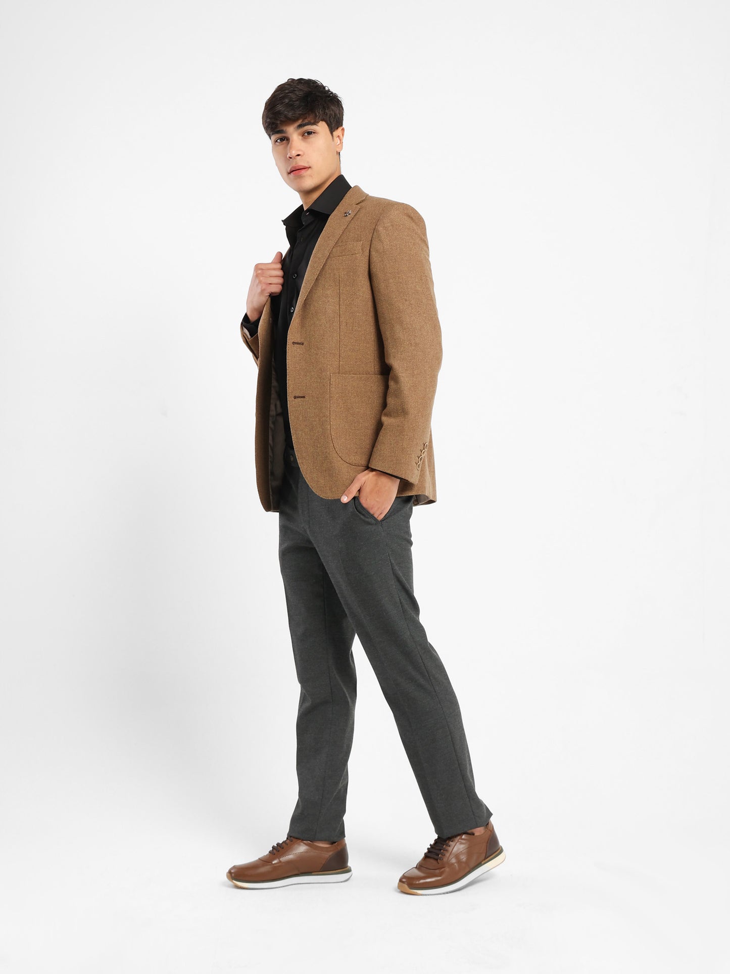 Wool Patch Pocket Blazer