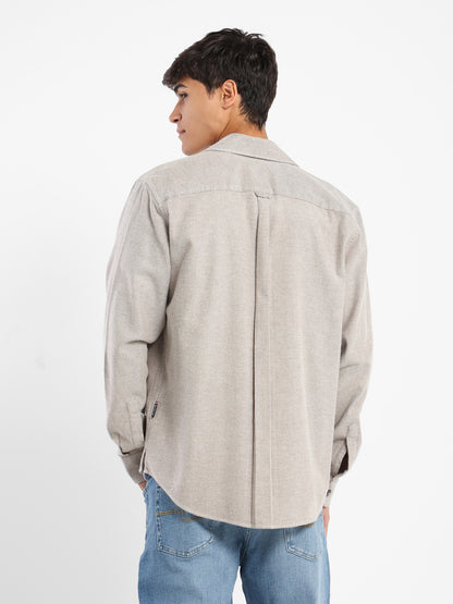 Kent Collar Long-Sleeve Shirt
