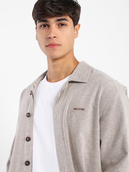 Kent Collar Long-Sleeve Shirt