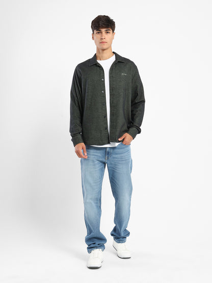 Kent Collar Long-Sleeve Shirt