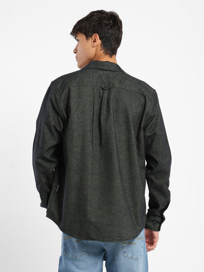 Kent Collar Long-Sleeve Shirt