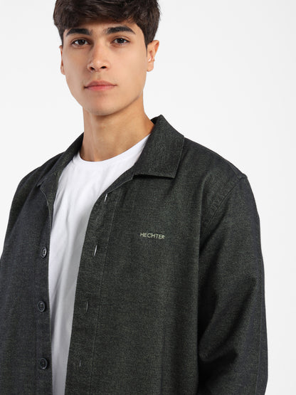Kent Collar Long-Sleeve Shirt