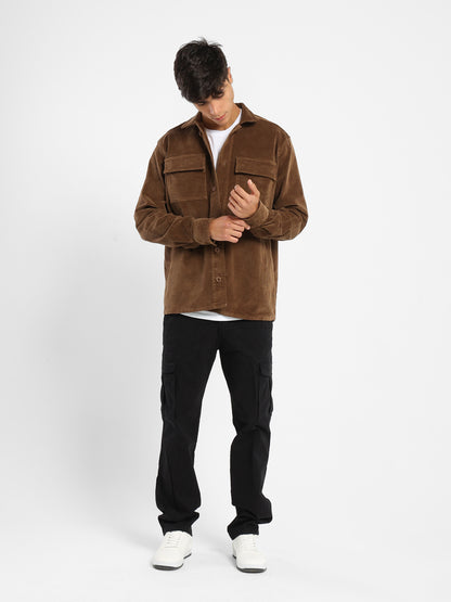 Long-Sleeve Classic Overshirt