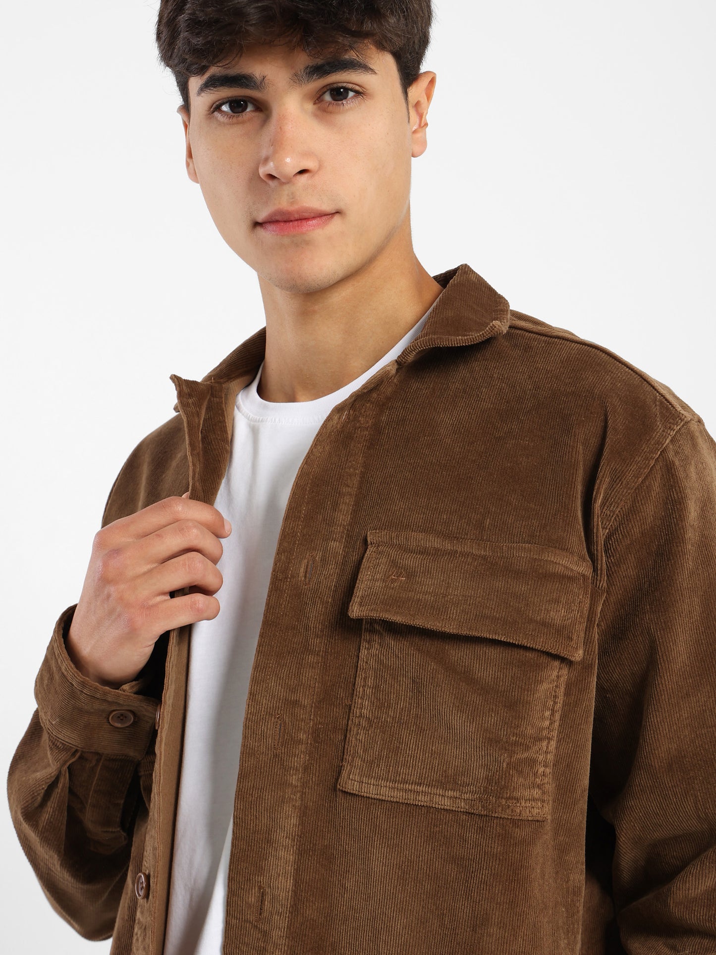 Long-Sleeve Classic Overshirt