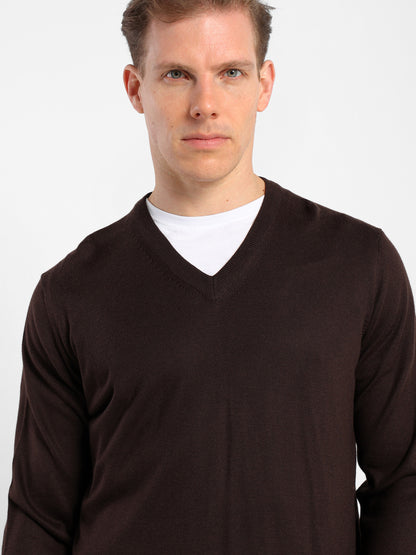 Basic V-Neck Pullover