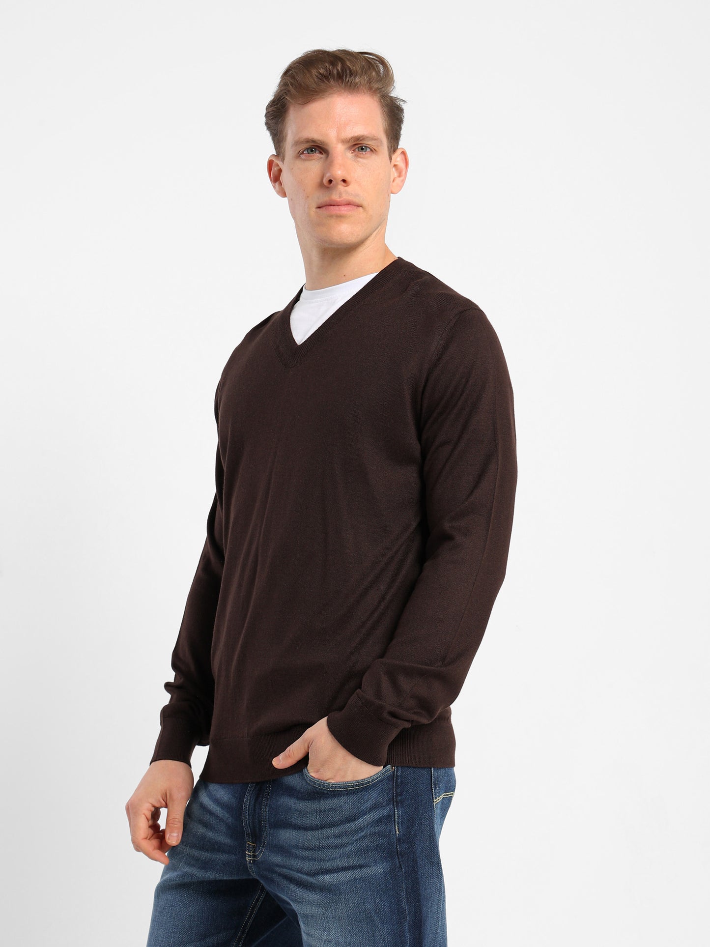 Basic V-Neck Pullover