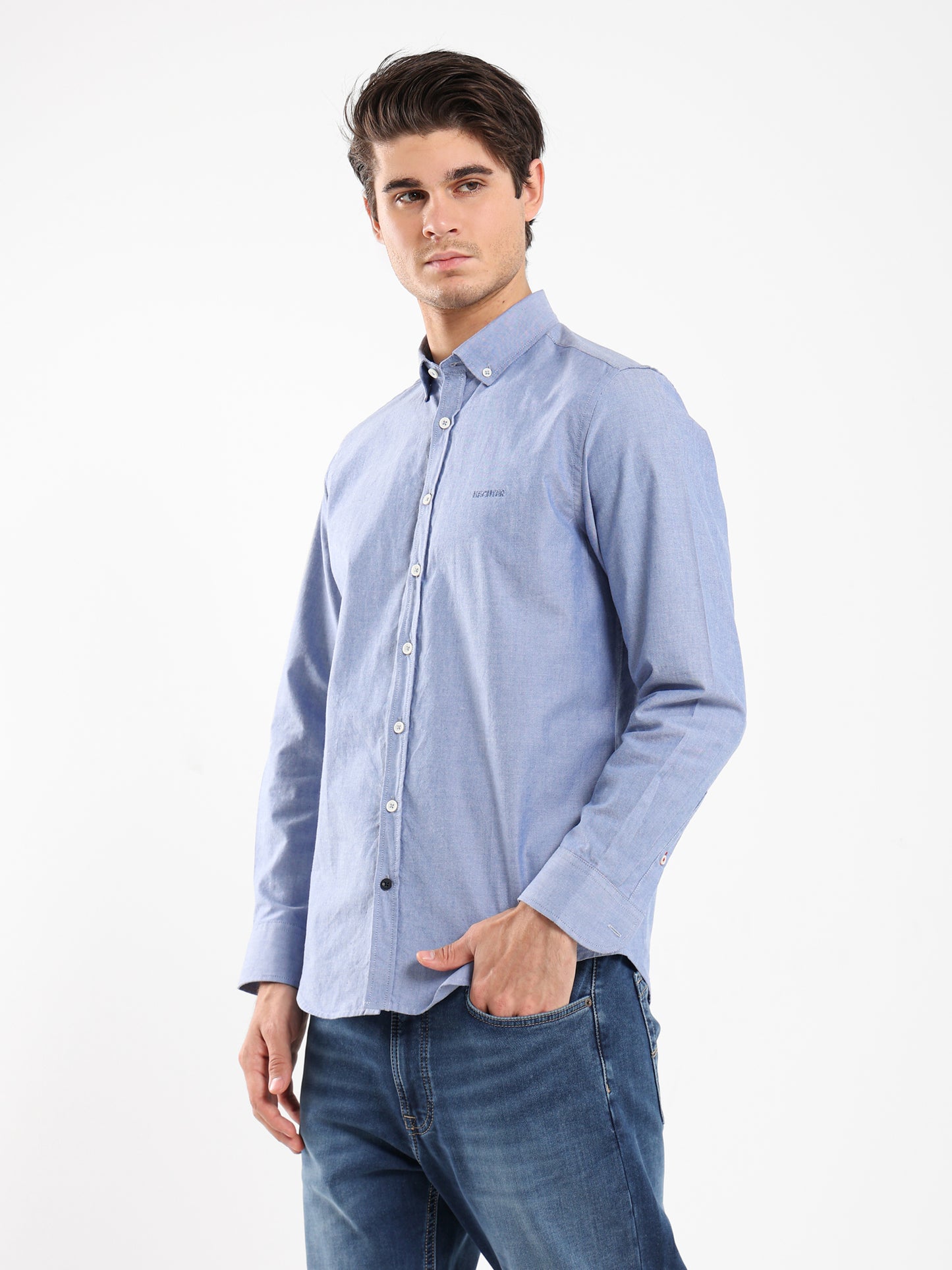 Oxford Two-Tones Button Shirt