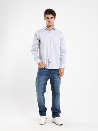 Kent Collar Long Sleeves Shirt