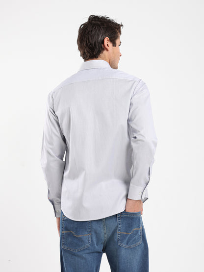 Kent Collar Long Sleeves Shirt