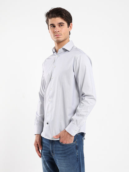 Kent Collar Long Sleeves Shirt