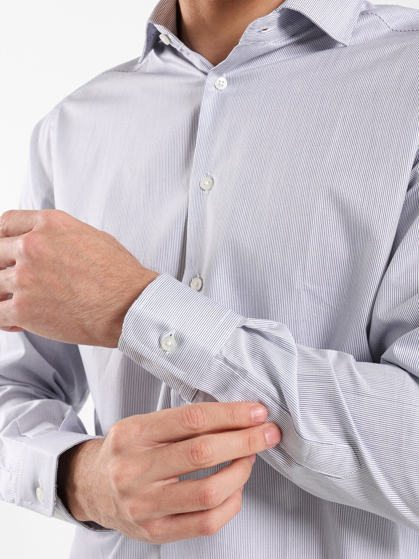 Kent Collar Long Sleeves Shirt