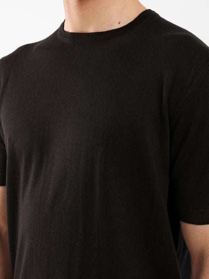 Short Sleeves Knitwear T-Shirt
