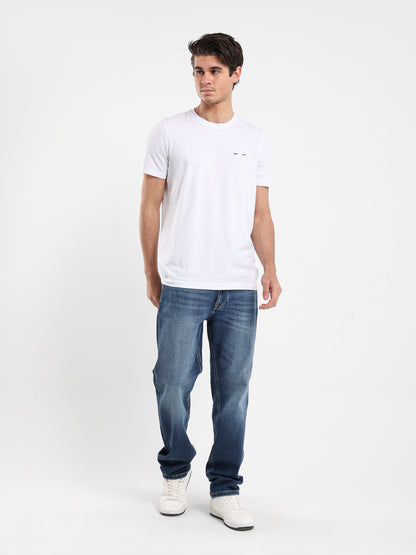 Washed Denim Jeans