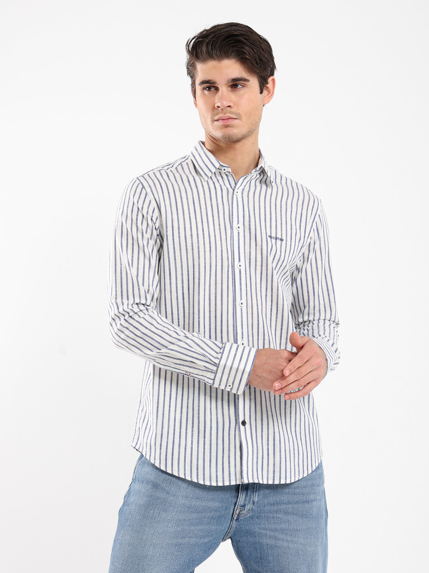 Stripe Button Down Shirt
